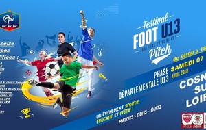 FESTIVAL PITCH U13 : Finale départementale Samedi à Cosne...