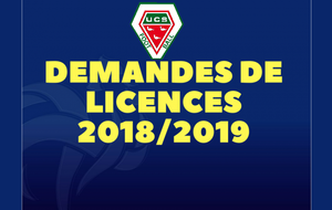 LICENCES 2018 - 2019