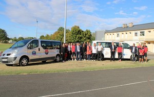 Second mini-bus pour la section football...