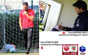 U14 et U16 rejoignent les Seniors en Championnats LIGUE