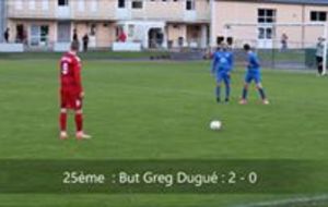 Cosne - Paray : 2 - 0  : 2 minutes d'images, 1 poteau, 1 but...(images Ch C)