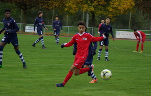 Honneur U16 : Cosne, 3 -  Dijon USC, 2