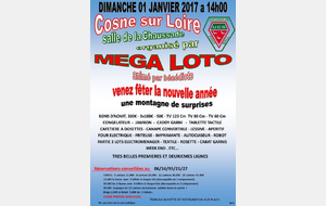 MÉGA-LOTO du 1er JANVIER 2017
