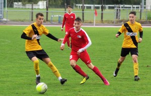 U17 Honneur : Un manque de réalisme qui coûte cher : Cosne, 1 - Louhans, 2