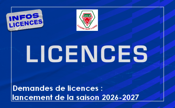 LICENCES 2026 - 2027