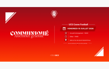 ASSEMBLÉE GÉNÉRALE UCS FOOTBALL