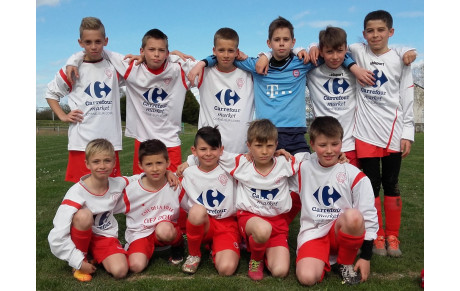 Discrets... mais pas en reste ! Les U11 eux aussi ont fait briller les couleurs cosnoises...