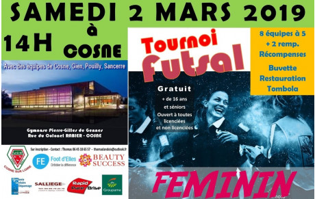 Samedi 02 Mars, venez encourager ces dames et demoiselles en Futsal ?