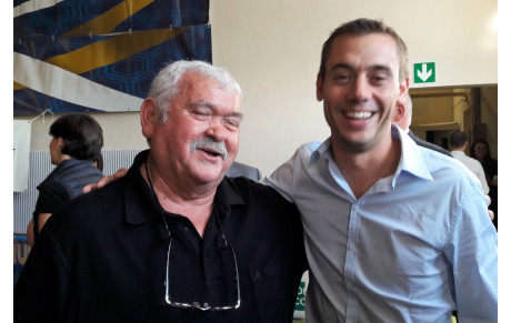 Josip Zatela, Directeur Sportif à Cosne et Clément Turpin, n°1 français en 2020