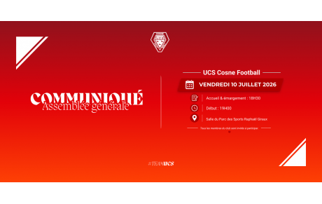 ASSEMBLÉE GÉNÉRALE UCS FOOTBALL